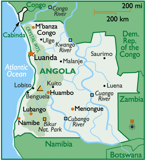 Luanda Map